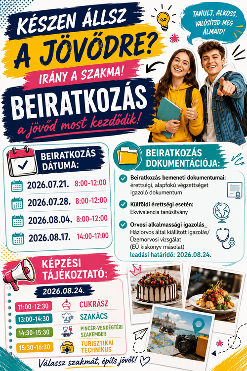 🎓 Még nem késő új szakmát tanulni! 🚀