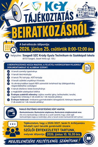 Beiratkozás 2026